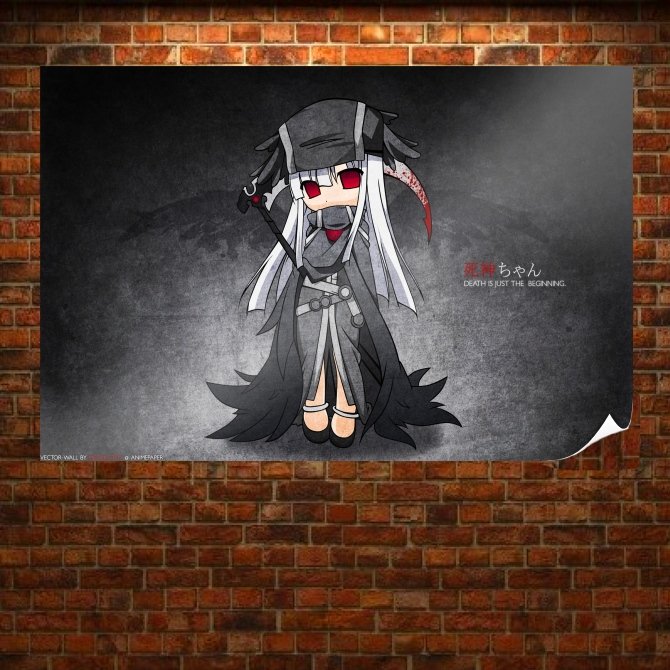 Blood Girl  Art Poster Print  36x24 inch