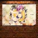 Hello Summer  Art Poster Print  36x24 inch