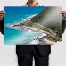 The Great Ocean Road  Art Poster Print  36x24 inch