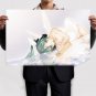 Vocaloid Miku 55  Art Poster Print  36x24 inch