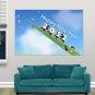 Happy New Year 2012 Art Poster Print 36x24 inch