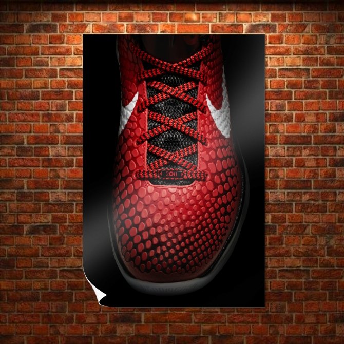 Kobe Bryant Vi All Stars Art Poster Print  36x24 inch