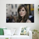 Charming Angelina Jolie  Art Poster Print  36x24 inch