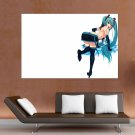 Vocaloid Miku 5  Art Poster Print  36x24 inch