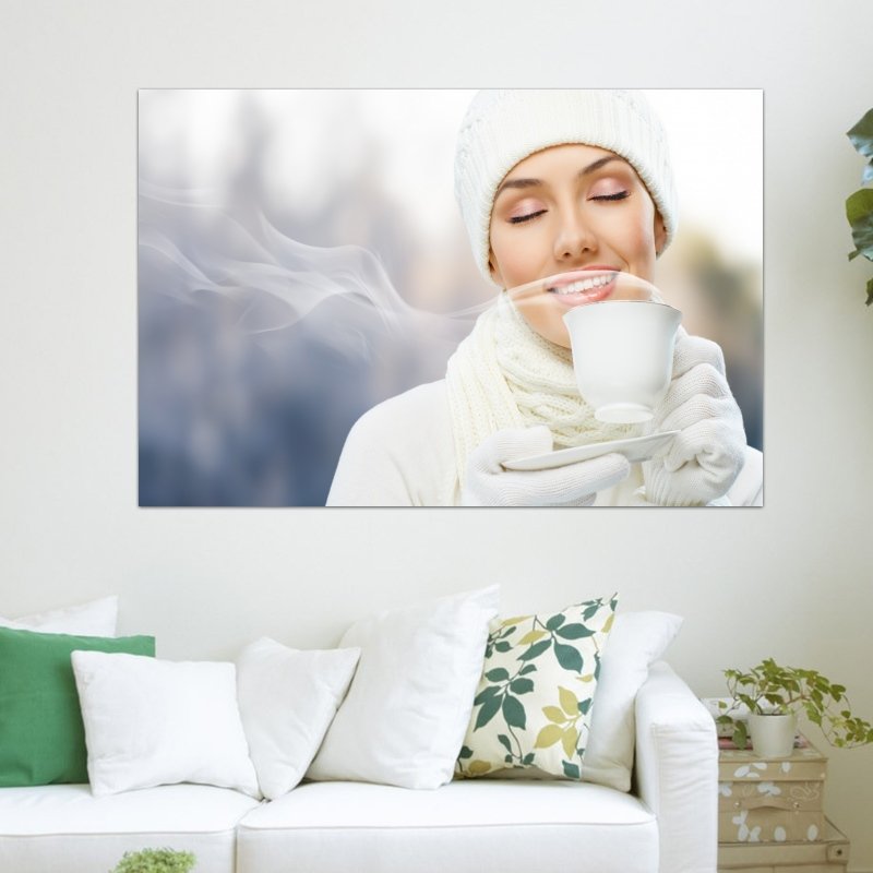 Coffee Time  Art Poster Print  36x24 inch