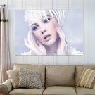 Cg Girl With Her Stunning Makeup  Art Poster Print  36x24 inch