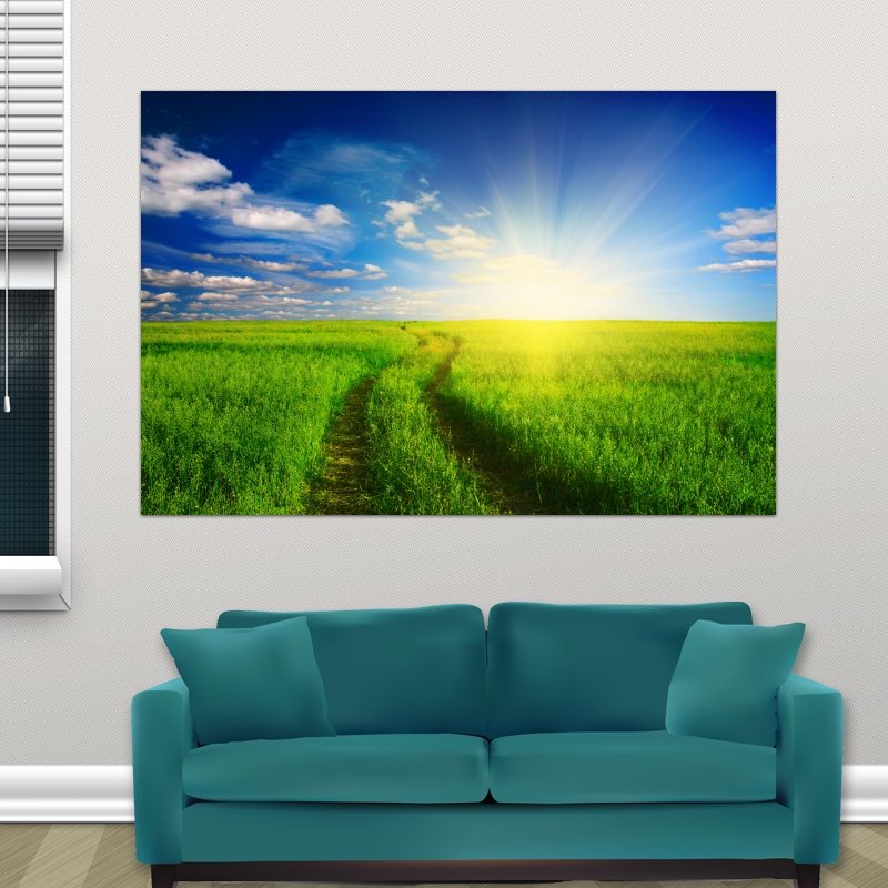 Shortcut To Paradise  Art Poster Print  36x24 inch