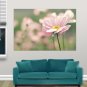 Pink Flower Art Poster Print 36x24 inch