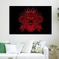 The Skull Of The Dragon Master Art Poster Print 36x24 inch