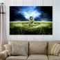 Sci Fi Astronaut Art Poster Print 36x24 inch
