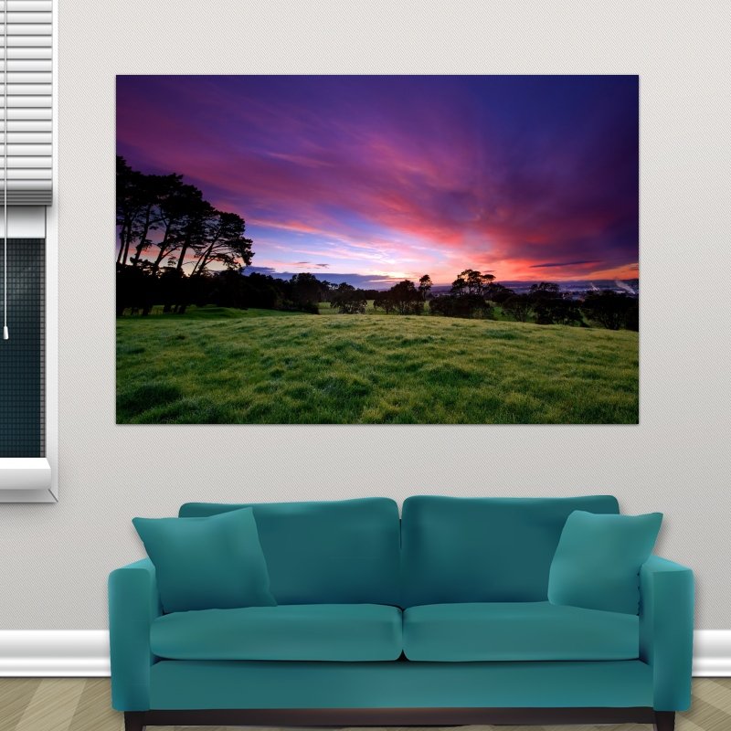 Beautiful Morning S Art Poster Print  36x24 inch