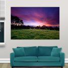 Beautiful Morning S Art Poster Print  36x24 inch