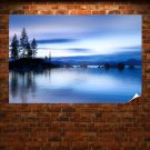 Beautiful View  Art Poster Print  36x24 inch