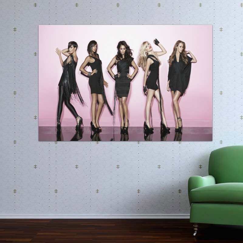 The Saturdays  Art Poster Print  36x24 inch