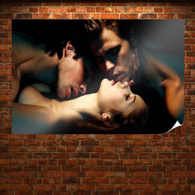 Vampire Diaries Season 2  Art Poster Print  36x24 inch