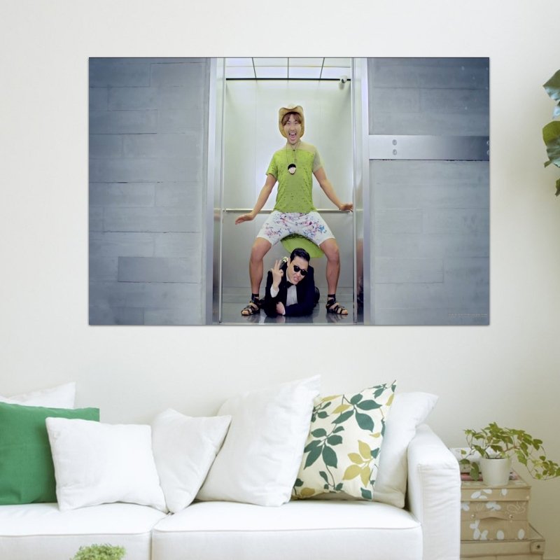 Gangnam Style  Art Poster Print  36x24 inch