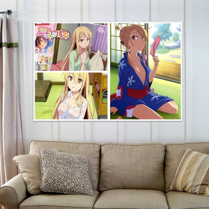 Sakura Sou No Pet Na Kanojo  Art Poster Print  36x24 inch