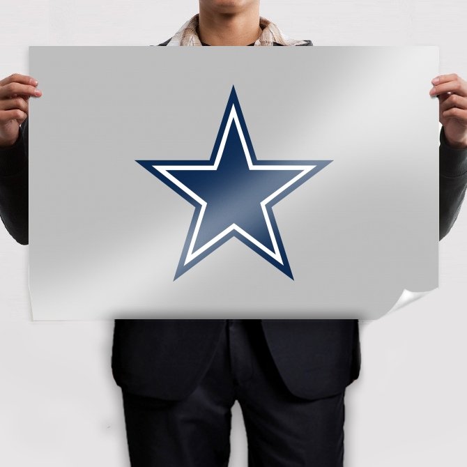 Dallas Cowboys  Art Poster Print  36x24 inch