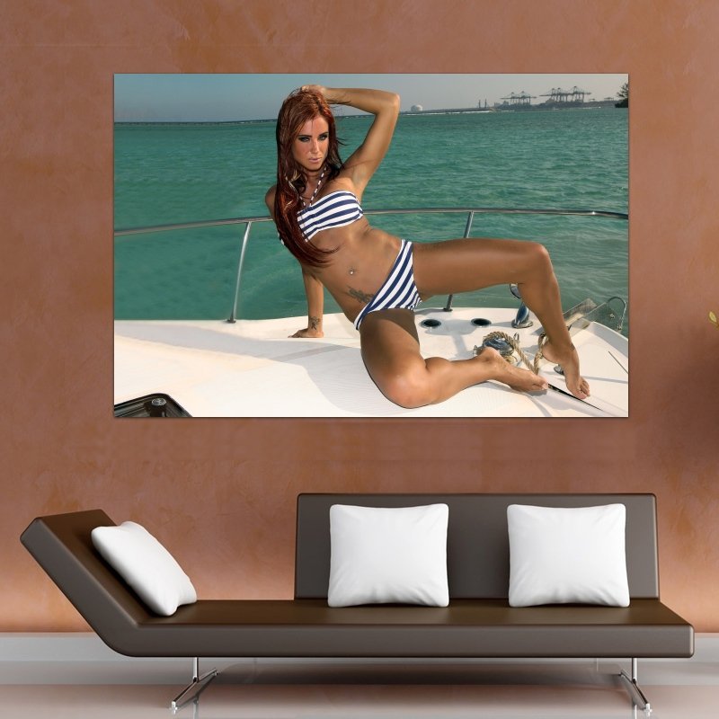 Ashley Bulgari  Art Poster Print  36x24 inch