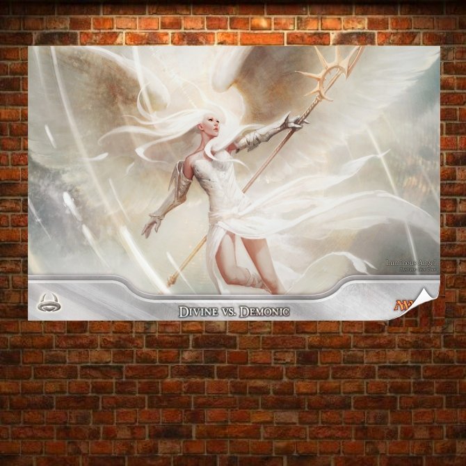 Luminous Angel  Art Poster Print  36x24 inch