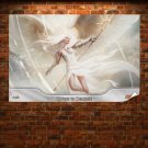 Luminous Angel  Art Poster Print  36x24 inch