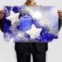 Christmas Candle Art Poster Print 36x24 inch