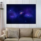 Blue Universe  Art Poster Print  36x24 inch
