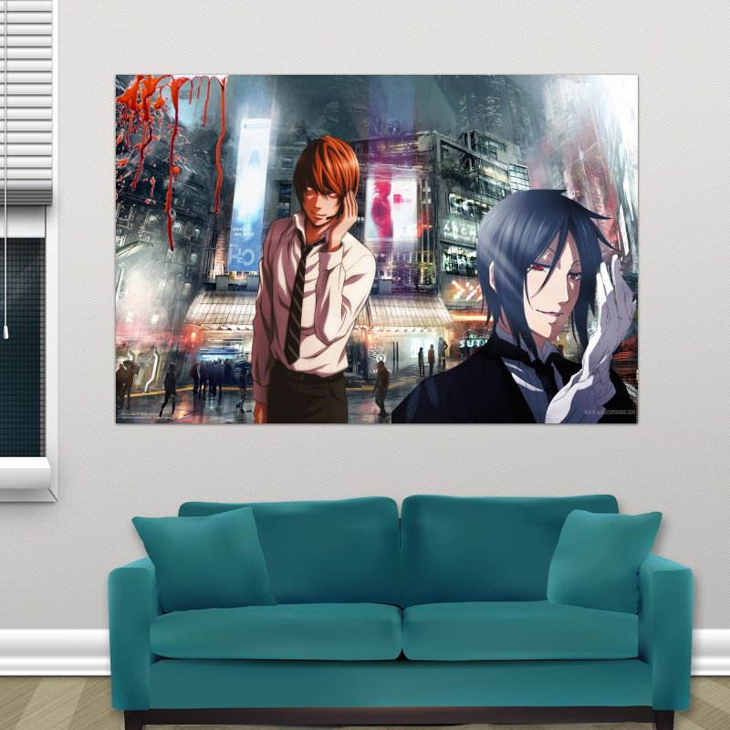 Anime Death Note  Art Poster Print  36x24 inch