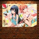 Yahari Ore No Seishun Love Come Wa Machigatteiru  Art Poster Print  36x24 inch