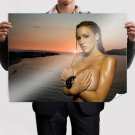 Jordan Carver 57  Art Poster Print  32x24 inch
