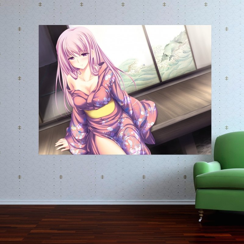 Japanese Clothes Kimono Magus Tale Milene Service Tenmaso  Art Poster Print  32x24 inch