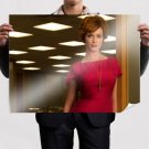 Christina Hendricks  Art Poster Print  32x24 inch