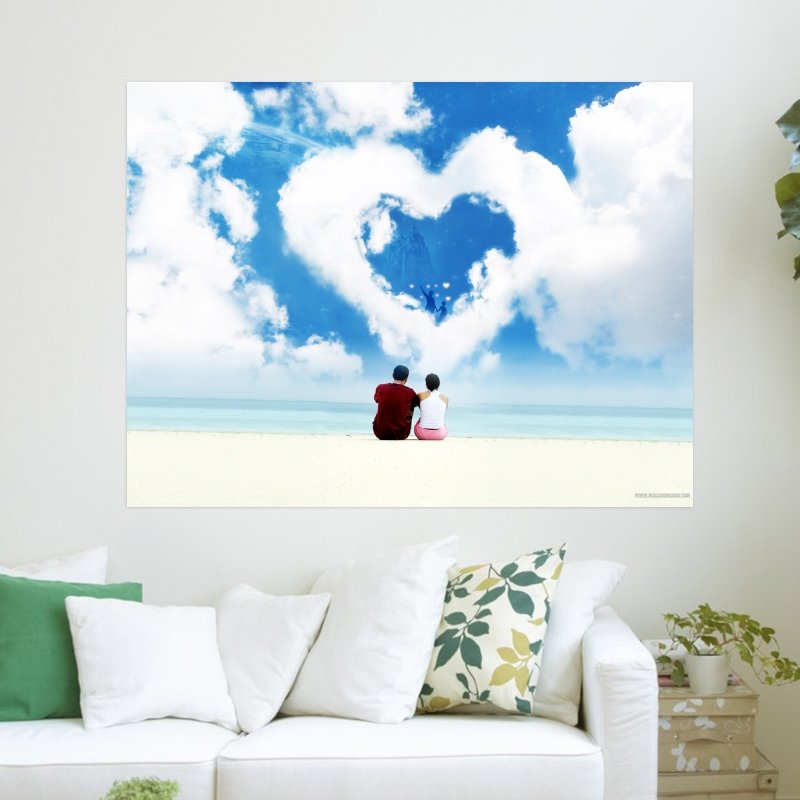 Love Hd  Art Poster Print  32x24 inch