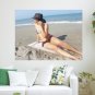 Hottie On The Beach Art Poster Print 32x24 inch