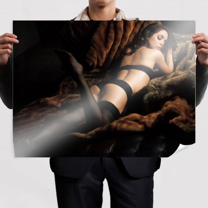 Eliza Dushku  Art Poster Print  32x24 inch