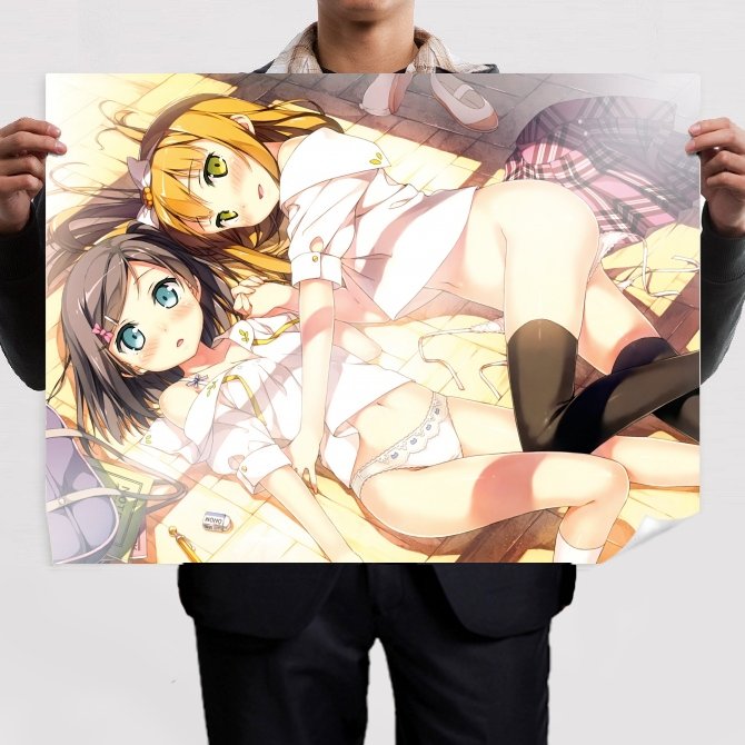 Hentai Ouji To Warawanai Neko  Art Poster Print  32x24 inch