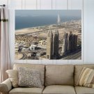Dubai Marina  Art Poster Print  32x24 inch