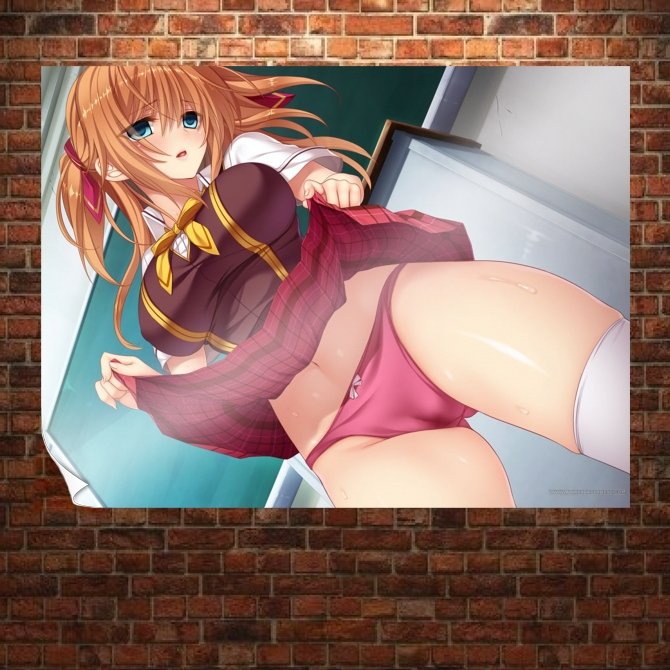 Sexy Anime Girl Cg Game  Art Poster Print  32x24 inch