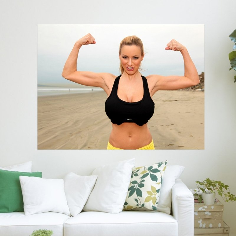 Jordan Carver 72  Art Poster Print  32x24 inch