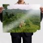 Srinagar Hill In Tansen Nepal Art Poster Print 32x24 inch
