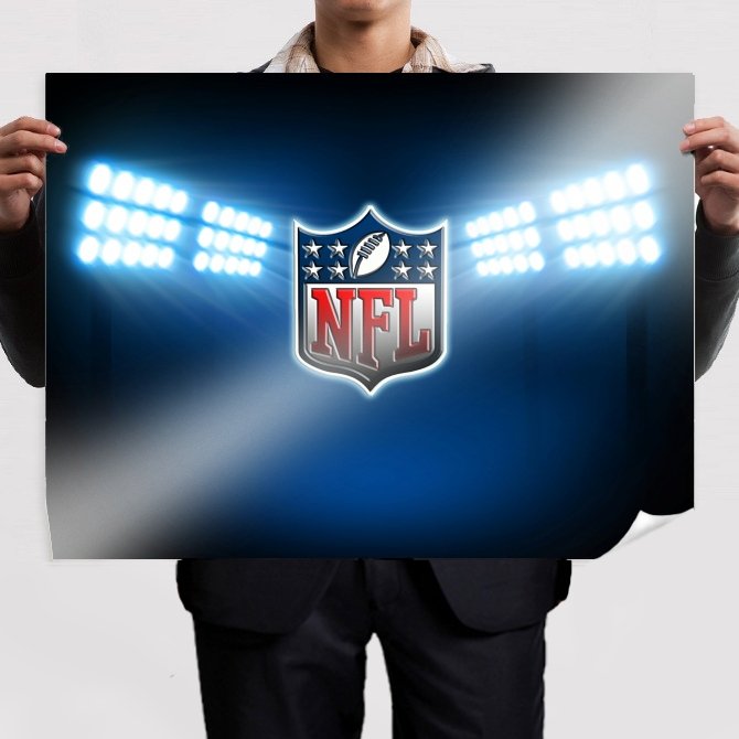The Nfl  Art Poster Print  32x24 inch