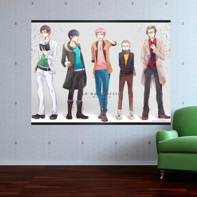 Ao No Exorcist  Art Poster Print  32x24 inch
