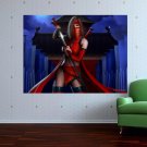 Red Assassin  Art Poster Print  32x24 inch