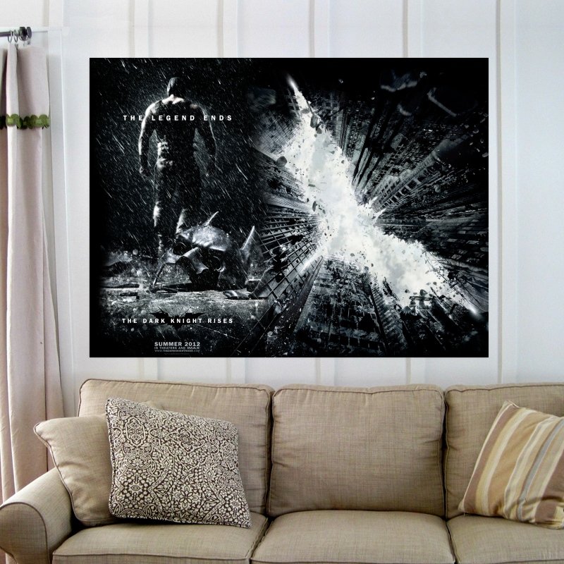 The Dark Knight Rises 2012  Art Poster Print  32x24 inch