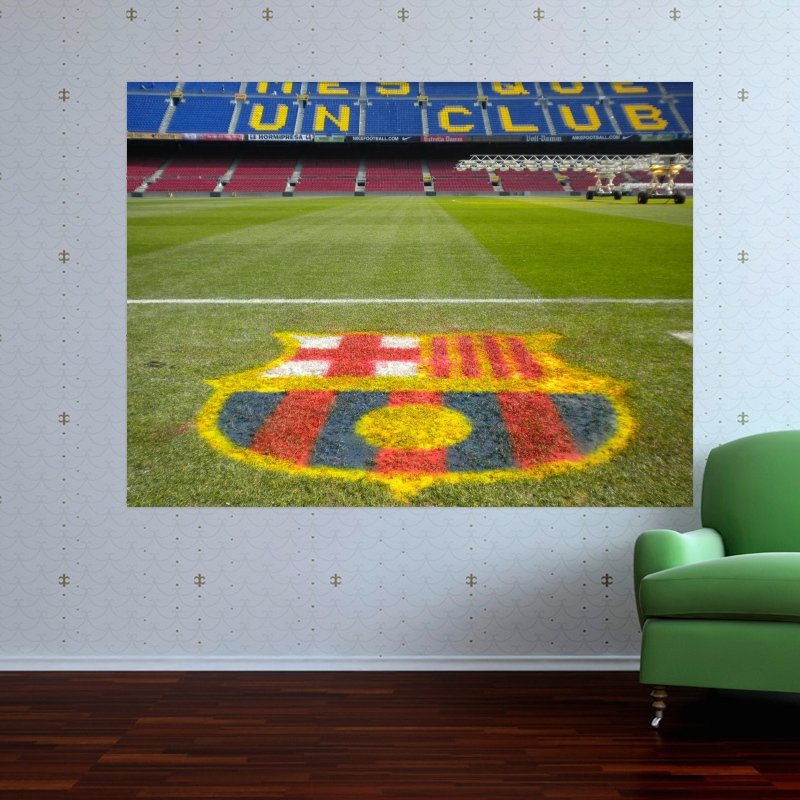 Fc Barcelona  Art Poster Print  32x24 inch