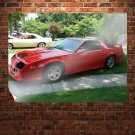 84 Chevrolet Camaro Z28  Art Poster Print  32x24 inch