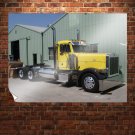 Chromed Out Peterbilt  Art Poster Print  32x24 inch