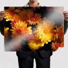 Beautiful Mums  Art Poster Print  32x24 inch