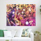 Happy Halloween  Art Poster Print  24x18 inch
