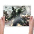 Angry Hulk  Art Poster Print  24x18 inch